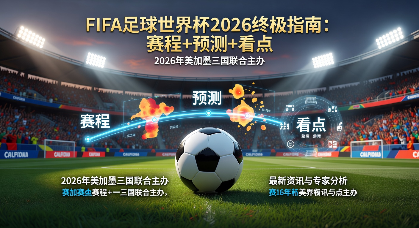 FIFA足球世界杯2026终极指南：赛程+预测+看点