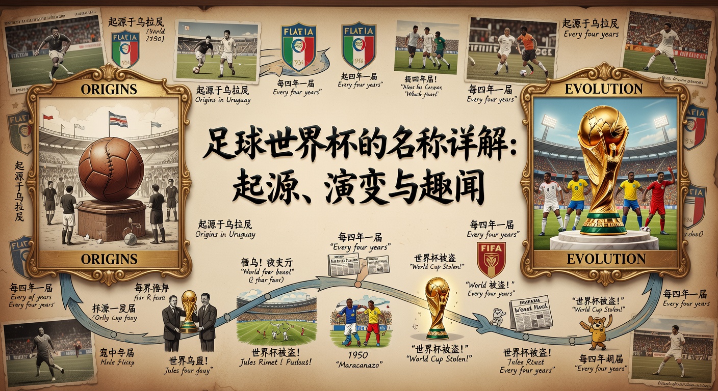 足球世界杯的名称详解：起源、演变与趣闻