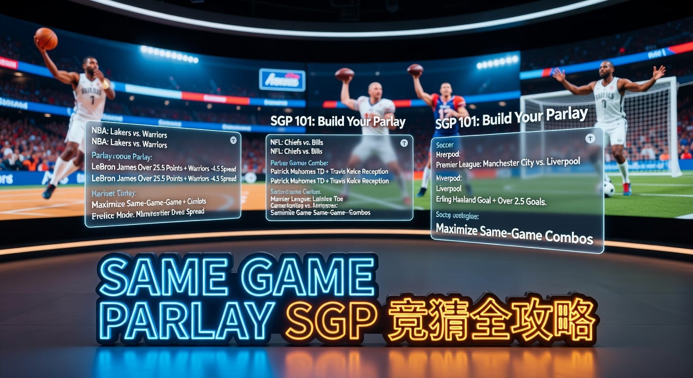 Same Game Parlay SGP 指南：赛事分析策略与避坑