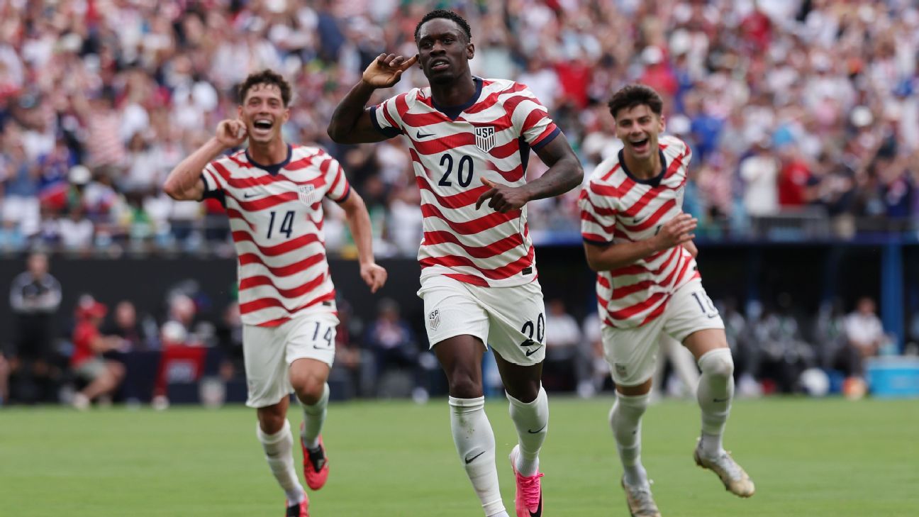USMNT 3-2击败塞内加尔积累世界杯动力，普利西奇打破进球荒状态回升